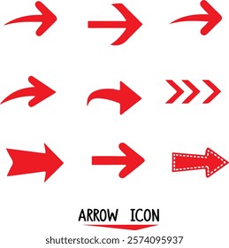 arrow hand draw curve icons jpg