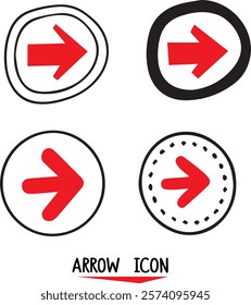 arrow hand draw curve icons jpg