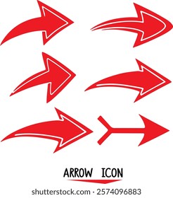 arrow hand draw curve icons jpg