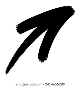 Arrow hand drawn vector set
