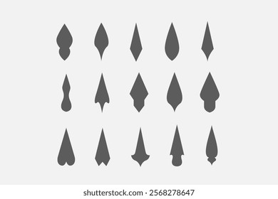 arrow head bullet set collection