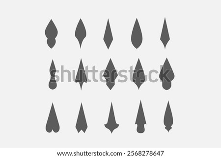 arrow head bullet set collection