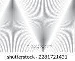 arrow head with line striped monotone modern art geometry art shape background for advertisement banner website cover notebook package design landing page vector eps.