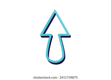 Arrow Highlight Note Sticker Design