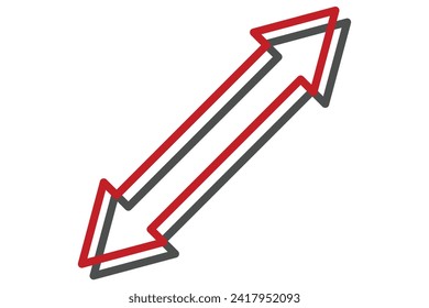 Arrow Highlight Note Sticker Design