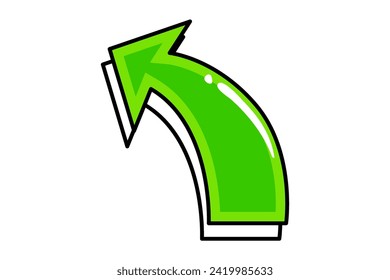 Arrow Highlight Note Sticker Design