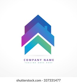 Arrow House Business Logo Design