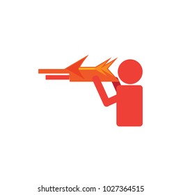 Arrow Hunt Logo Icon Design
