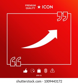 Arrow icon - up