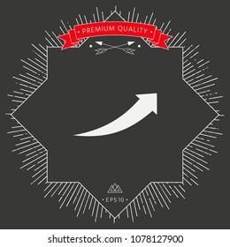Arrow icon - up