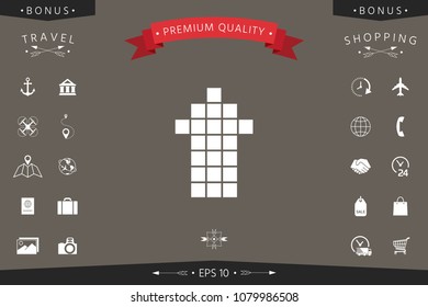 Arrow icon - up