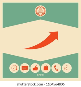 Arrow icon - up