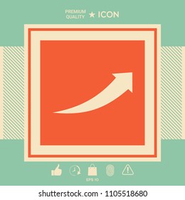 Arrow icon - up