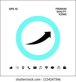 Arrow icon - up