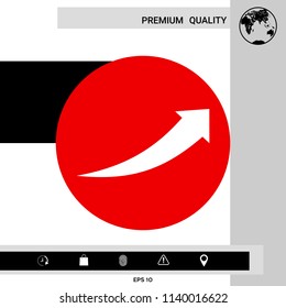 Arrow icon - up