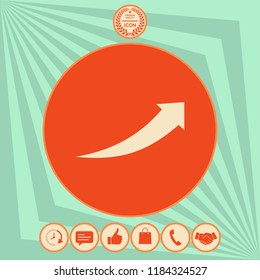 Arrow icon - up