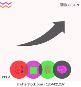 Arrow icon - up