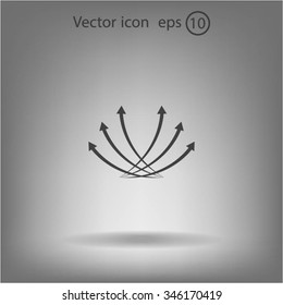 Arrow up icon