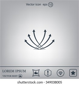 Arrow up icon