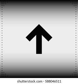 Up arrow icon.