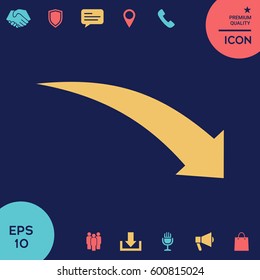 Arrow icon - up