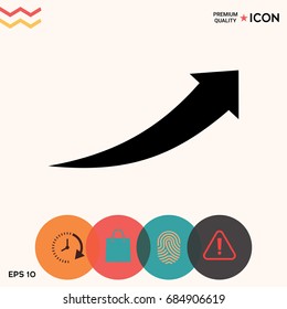 Arrow icon - up