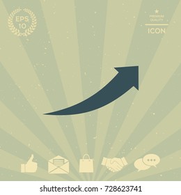 Arrow icon - up