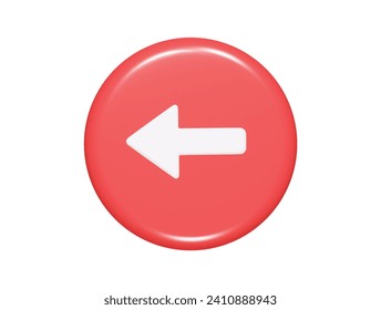  Arrow icon 3d illustration vactor