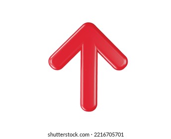Arrow icon 3d rendering illustration  vector