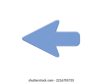 Arrow icon 3d rendering illustration  vector