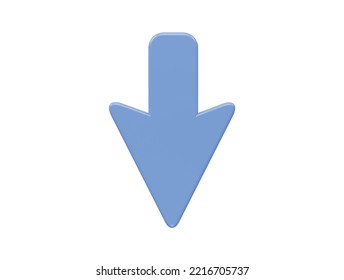Arrow icon 3d rendering illustration  vector