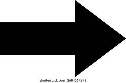 Pfeil. Symbol. Pfeilsymbol. Schwarzer Pfeil
