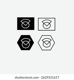 arrow icon black white design