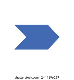 arrow icon blue colored arrow symbol