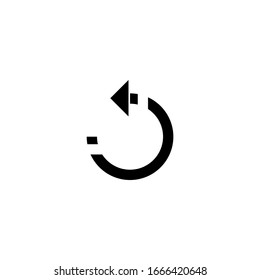 El icono de flecha. Icono para el negocio. Flechas de Internet vectoriales.