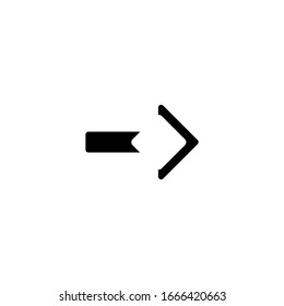 The arrow icon. Icon for business. Vector Internet arrows.