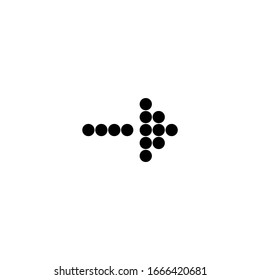 The arrow icon. Icon for business. Vector Internet arrows.