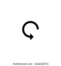 The arrow icon. Icon for business. Vector Internet arrows.