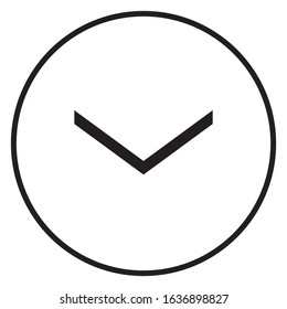 Arrow icon. Can be used for additional posters, movies, videos, photos, advertisements, etc. Editable vector.