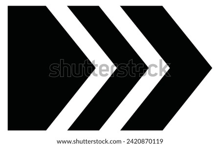 Arrow icon chevron doodle black line graphic design app set, collocetion
