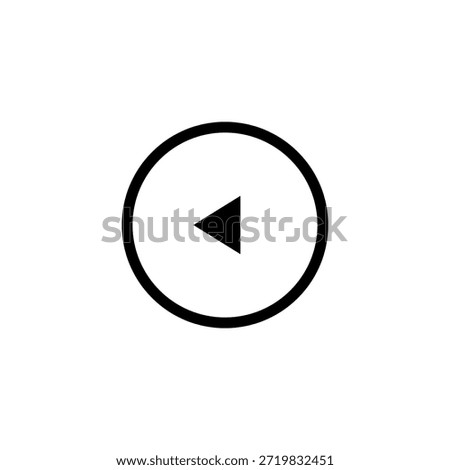 Arrow icon circle circular, line