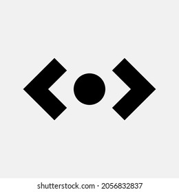 Arrow icon. Collection different arrows sign. Black vector arrows – vector