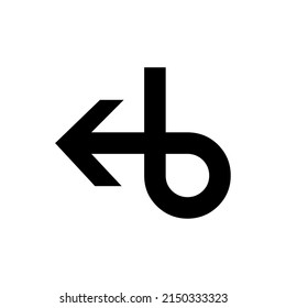 Pfeilsymbol. Eine Sammlung verschiedener Pfeile. Schwarzer Vektorpfeil — Vektorgrafik