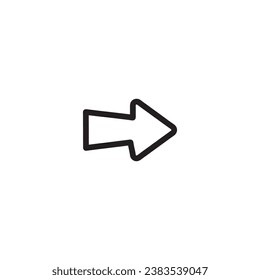 Arrow icon collection. Arrow flat style isolated, stock vector. Arrow flat vector icon.    