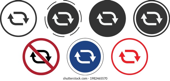 Kollektion von Pfeilsymbol. Legen Sie verschiedene Pfeile oder Webdesign fest. Pfeil-Ebene einzeln auf weißem Hintergrund - Vektorgrafik.
