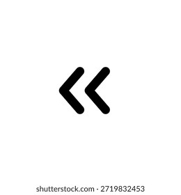 Pfeilsymbol, gebogen, dick, chevron, doppelt