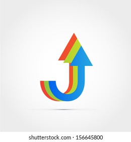 Arrow icon design