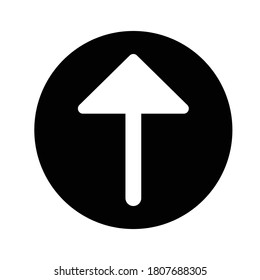 diseño de icono de flecha negro
