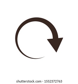 arrow icon design, Direction web forward direction web forward infographic and pointer theme Vector illustration