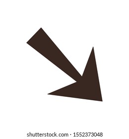 arrow icon design, Direction web forward direction web forward infographic and pointer theme Vector illustration